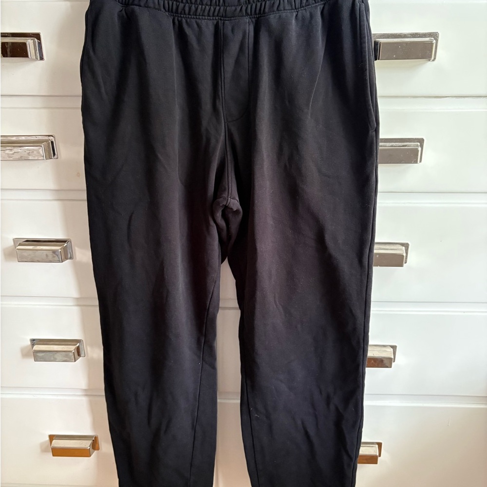 H&M Black Sweatpants Relaxed Fit Joggers